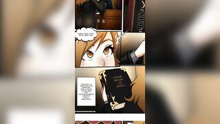 Adult Hermione Sexy Body Spell Has an Intense Orgasm - Parody Comic