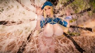 Mysterious Heroine Mushikan Conceived Green Forest Fucked by Robot 3D Hentai NSFW NTR Part 9
