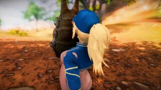Mysterious Heroine Mushikan Conceived Green Forest Fucked by Robot 3D Hentai NSFW NTR Part 4
