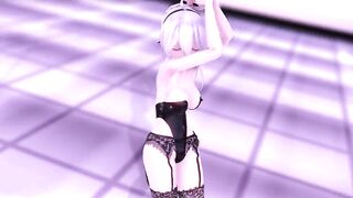 【MMD】SomethingNew Haku【R-18】