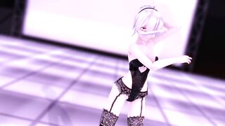 【MMD】SomethingNew Haku【R-18】