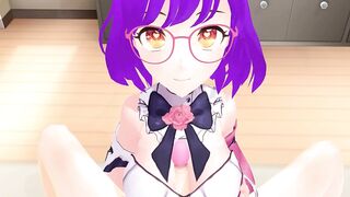 【R18-MMD】Slutty Idol use her titts for your pleasure