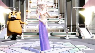 【MMD】Kanon-sans paradise Jodo【R-18】