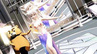 【MMD】Kanon-sans paradise Jodo【R-18】