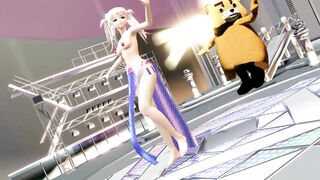 【MMD】Kanon-sans paradise Jodo【R-18】