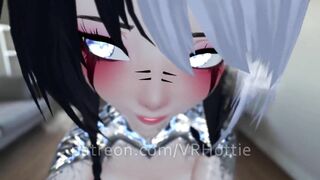 Horny Babe Wants To Fuck On The Couch POV Lap Dance VRChat ERP Riding Dick Grinding Petite Slut