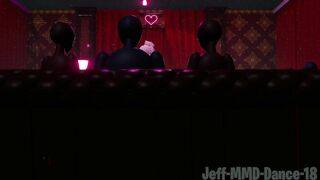 【MMD R-18 SEX DANCE】Angie,Danna hot juicy buttocks sweet intense pleasure delicious asses hot dance