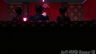 【MMD R-18 SEX DANCE】Angie,Danna hot juicy buttocks sweet intense pleasure delicious asses hot dance