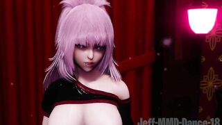 【MMD R-18 SEX DANCE】Angie,Danna hot juicy buttocks sweet intense pleasure delicious asses hot dance