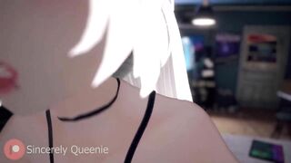 ASMR - VRChat Stepsister rides your dick and moans into your ear