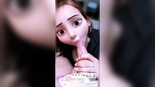 Cute blonde Disney Girl blowjob Tatjana.D
