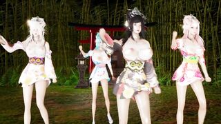 【Girls' Dancer】極楽浄土 - Reika/Ryoko/Mona/Susu