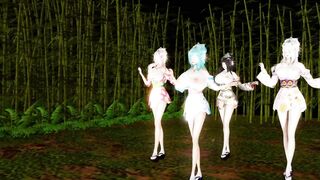 【Girls' Dancer】極楽浄土 - Reika/Ryoko/Mona/Susu