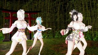 【Girls' Dancer】極楽浄土 - Reika/Ryoko/Mona/Susu