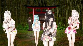 【Girls' Dancer】極楽浄土 - Reika/Ryoko/Mona/Susu