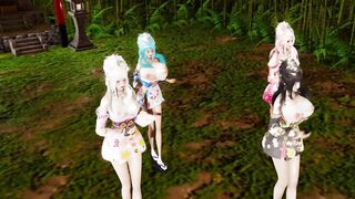【Girls' Dancer】極楽浄土 - Reika/Ryoko/Mona/Susu