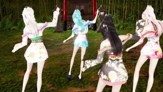 【Girls' Dancer】極楽浄土 - Reika/Ryoko/Mona/Susu