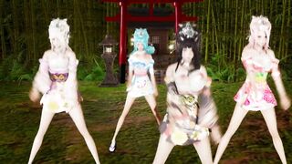 【Girls' Dancer】極楽浄土 - Reika/Ryoko/Mona/Susu