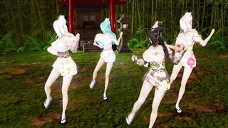 【Girls' Dancer】極楽浄土 - Reika/Ryoko/Mona/Susu