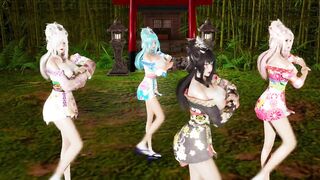 【Girls' Dancer】極楽浄土 - Reika/Ryoko/Mona/Susu