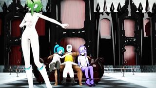 【MMD】GUMI at Tensu【R-18】