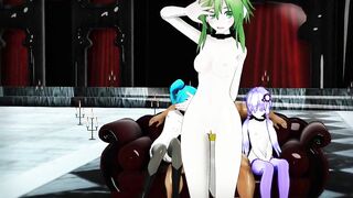 【MMD】GUMI at Tensu【R-18】