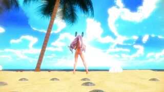 【MMD】Sheer bikini Murakumo - Lamb【R-18】
