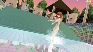 【MMD】Sin bag thunder Yeah Oh Ahhh Oh!【R-18】