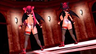 【MMD】ELECT with original succubus【R-18】