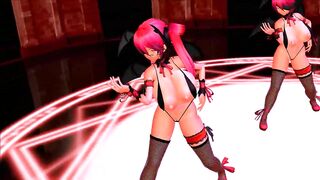 【MMD】ELECT with original succubus【R-18】