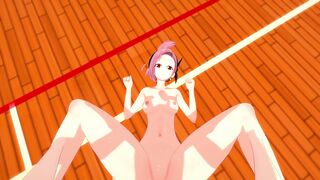 Koyasu Tsubame does her FIRST TIME with YOU ?! Hentai Love is War