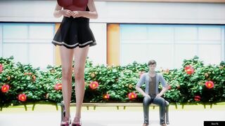 Hsiv76 - Giantess Girl Mishima