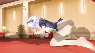 3D HENTAI Maid fucks in 69 position
