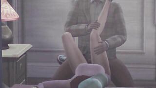 Eliza and Bob Pancakes Caught On Video Camera! (SIMS4 PORN)