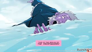 Cup O' Love pt. 10 - Busty MILF Ass fucked by Giant Futa Ice Monster