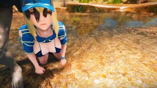 Mysterious Had Fantasy Sex with Robot Conceived Waterside 3d Hentai NSFW NTR Part 5