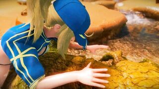 Mysterious Heroine Had Fantasy Sex with Robot Conceived Waterside 3d Hentai NSFW NTR Part 2