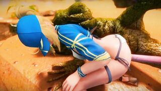 Mysterious Heroine Had Fantasy Sex with Robot Conceived Waterside 3d Hentai NSFW NTR Part 1