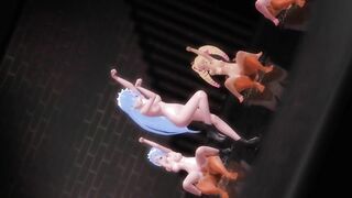 【SEX-MMD】RaM-ReM-Beatrice - PiNK CAT Sex Dance【R-18】