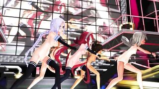 【MMD】KanColle Kimagure Mercy【R-18】