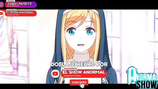 MONJA SEXY ENSEÑA SUS BRAGAS POV