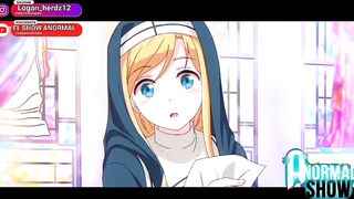 MONJA SEXY ENSEÑA SUS BRAGAS POV