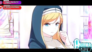 MONJA SEXY ENSEÑA SUS BRAGAS POV
