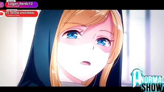 MONJA SEXY ENSEÑA SUS BRAGAS POV