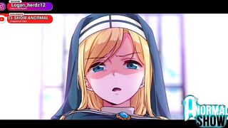 MONJA SEXY ENSEÑA SUS BRAGAS POV