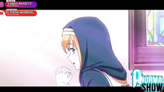 MONJA SEXY ENSEÑA SUS BRAGAS POV