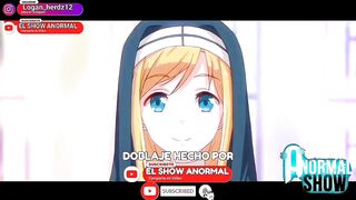 MONJA SEXY ENSEÑA SUS BRAGAS POV