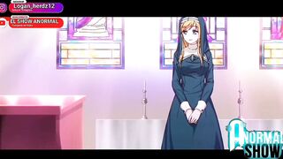 MONJA SEXY ENSEÑA SUS BRAGAS POV