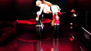 【SEX-MMD】Erotic Haku & Angela【R-18】