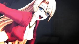 【SEX-MMD】Erotic Haku & Angela【R-18】